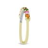 BUY MULTI TOURMALINE GEMSTONE RING IN 925 STERLING SILVER