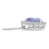 BUY 925 SILVER WITH TANZANITE GEMSTONE PENDANT