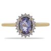 BUY 925 SILEVR NATURAL TANZANITE GEMSTONE RING