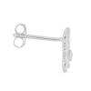 925 SILVER ENAMEL STUDS WITH WHITE TOPAZ | KIDS ELEPHANT EARRINGS IN BULK –WHOLESALE JEWELRY SUPPLIER USA