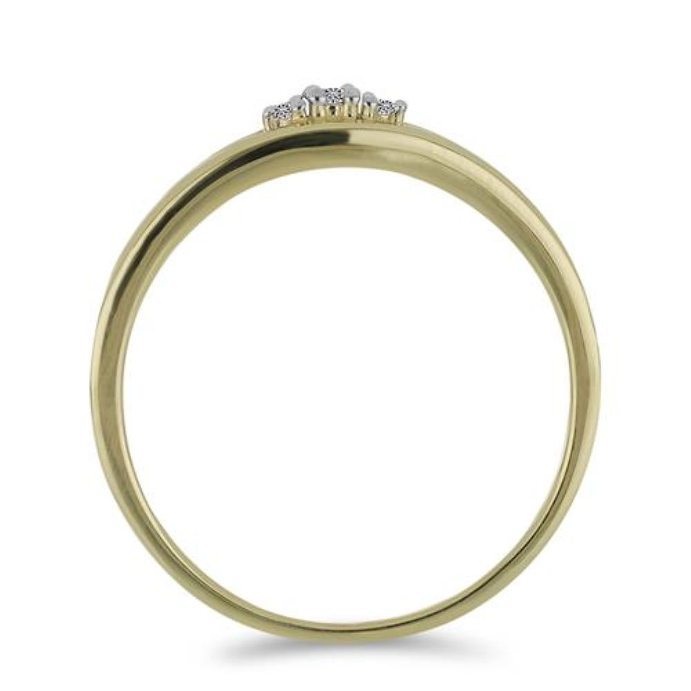 BUY DIAMOND ACCENT RING IN 925 SILVER