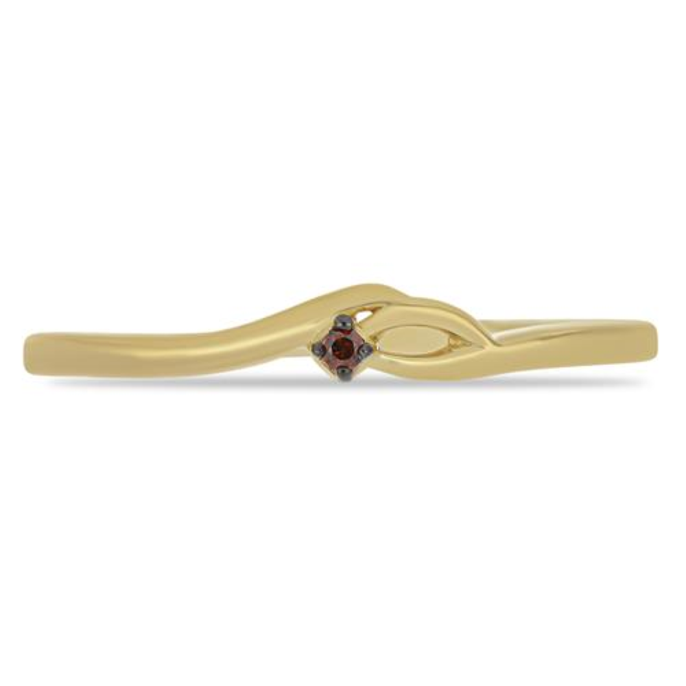BUY 925 SILVER REAL RED DIAMOND GEMSTONE RING 
