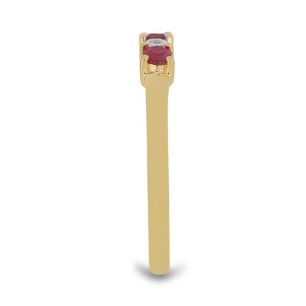 BUY 925 SILVER NATURAL RED RUBY GEMSTONE RING