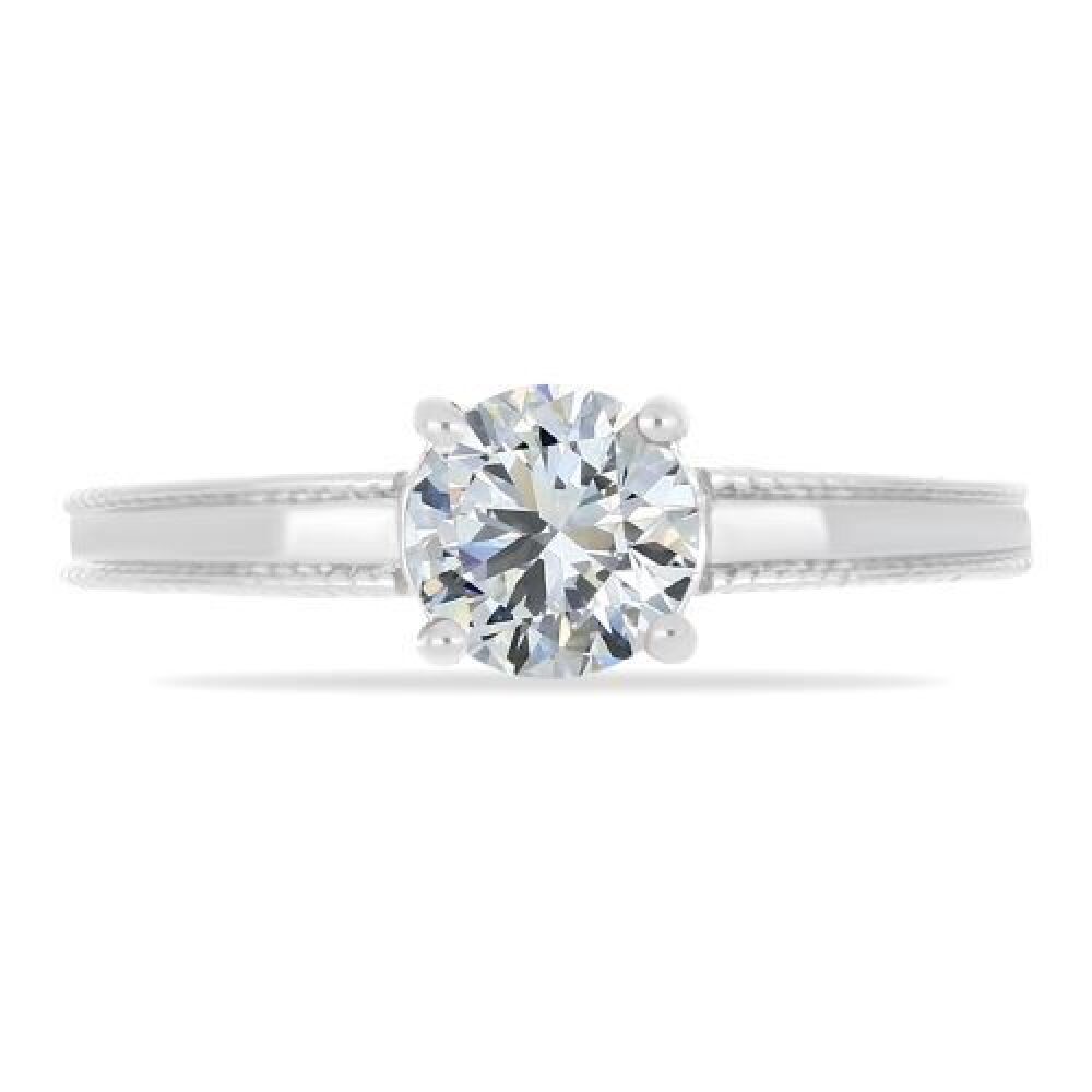 BUY 925 SILVER NATURAL WHITE TOPAZ GEMSTONE RING
