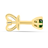 BUY 14K GOLD WITH CHROME DIOPSIDE GEMSTONE EARRING