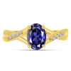 BUY 14K GOLD WITH NATURAL BLUE KYANITE GEMSTONE RING