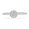 BUY 925 SILVER FLORAL DESIGN PLAIN RING