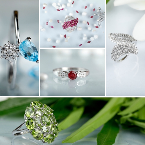 the benefits of buying sterling silver Gemstone jewelry online