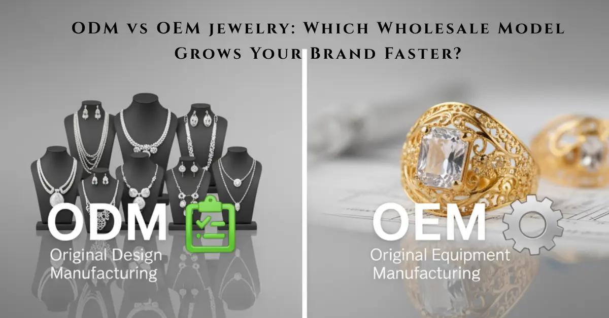 ODM vs OEM jewelry: Which Wholesale Model Grows Your Brand Faster - JewelPin