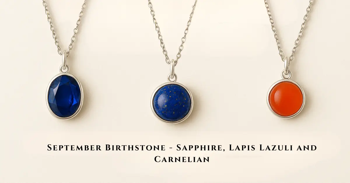 JEWELPIN BLOG BANNERS-September Birthstone - Sapphire, Lapis Lazuli and Carnelian