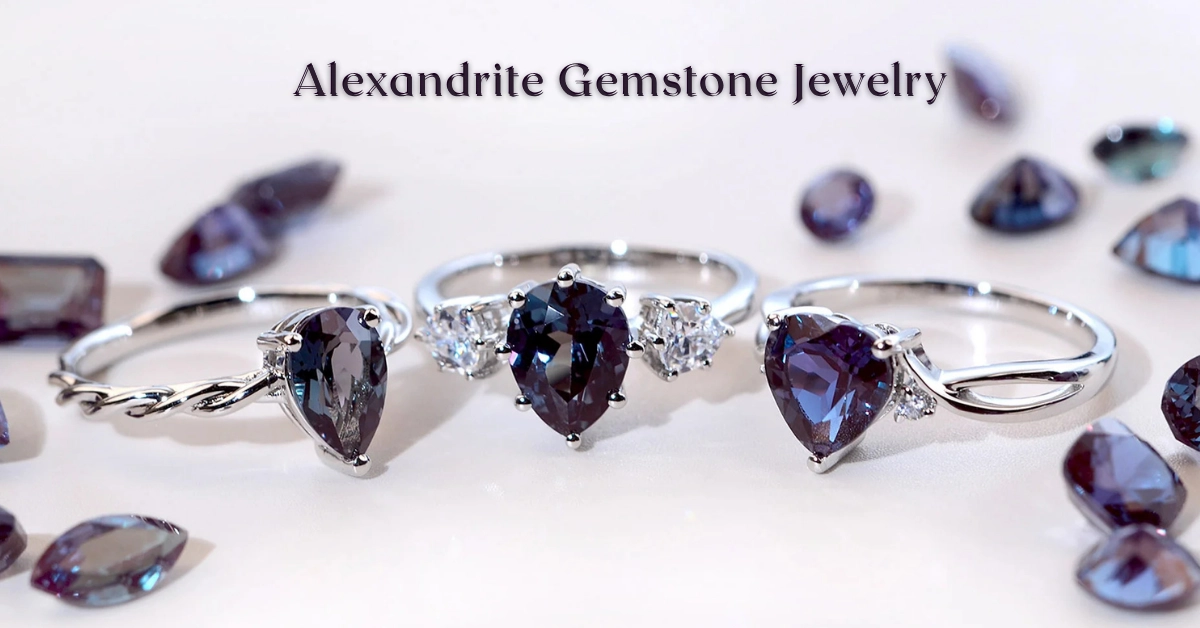 Alexandrite Gemstone Jewelry-jewelpin