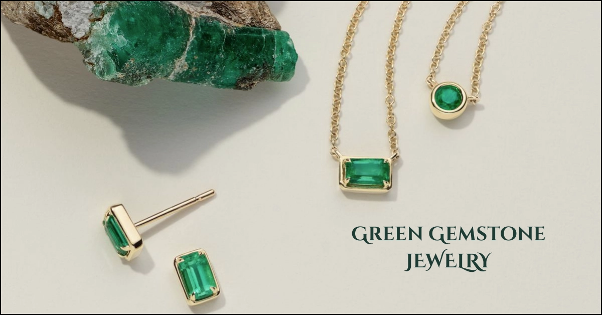 Green Gemstone Jewelry- jewelpin