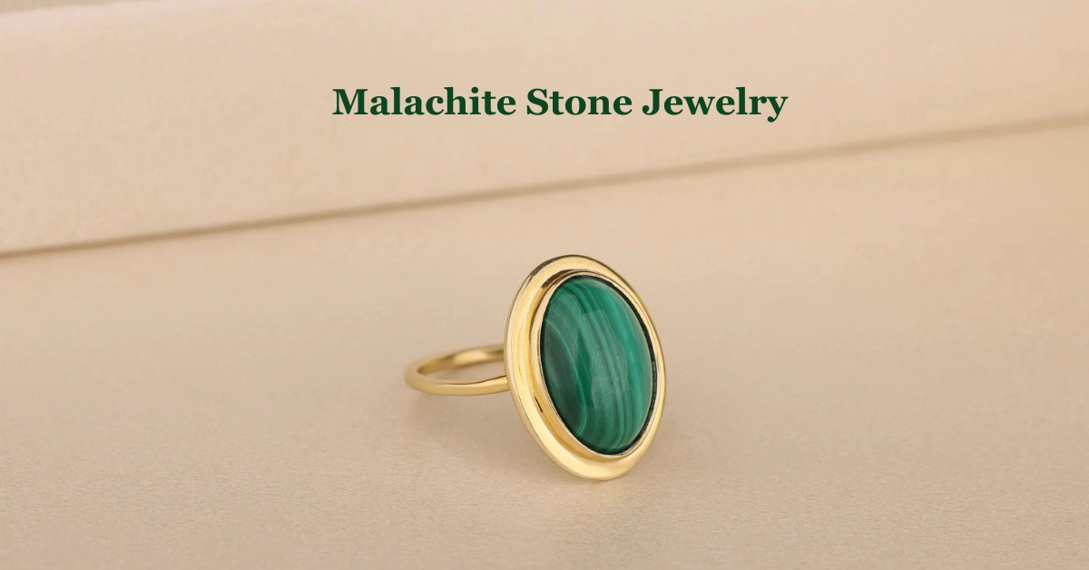 Malachite Stone Jewelry-JEWELPIN