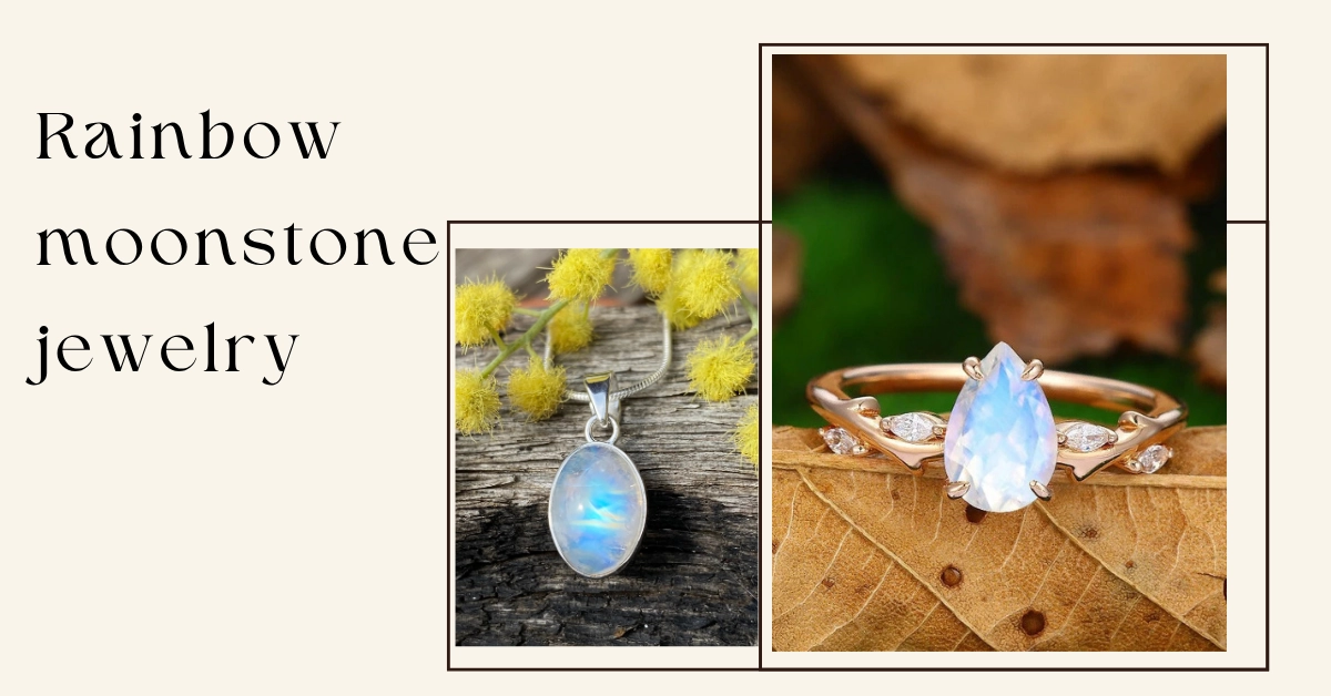 rainbow moonstone jewelry