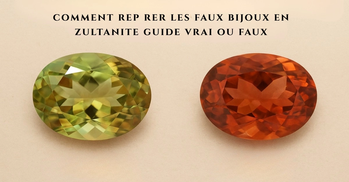 comment rep rer les faux bijoux en zultanite guide vrai ou faux-jewelpin