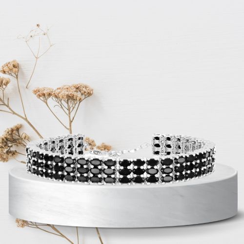 The Perfect Sterling Silver Gemstone Bracelet - Jewelpin