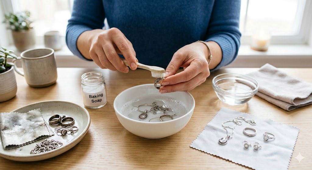 Comment nettoyer les bijoux en argent -jewelpin