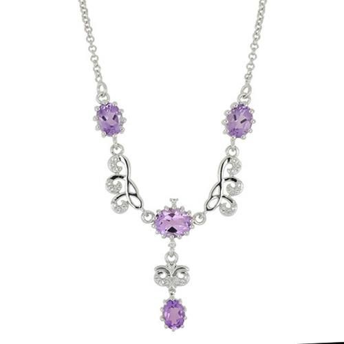 The Enduring Saga of Sterling Silver Gemstone Necklaces from Jewelpin