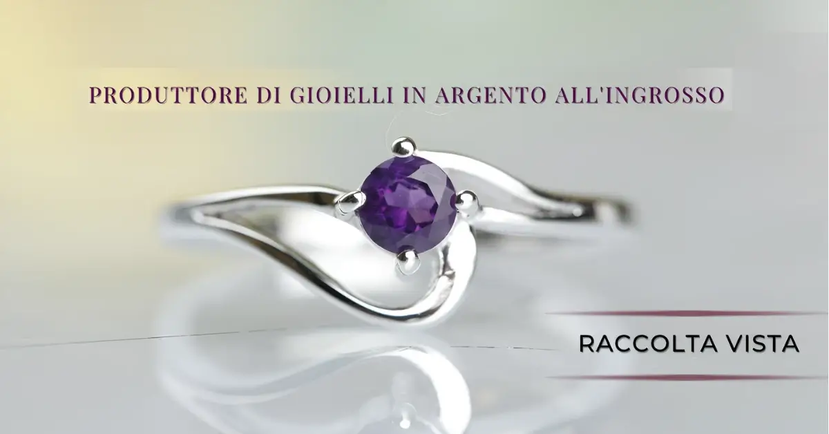 Produttori e fornitori all'ingrosso di gioielli in argento sterling 925 in Italia