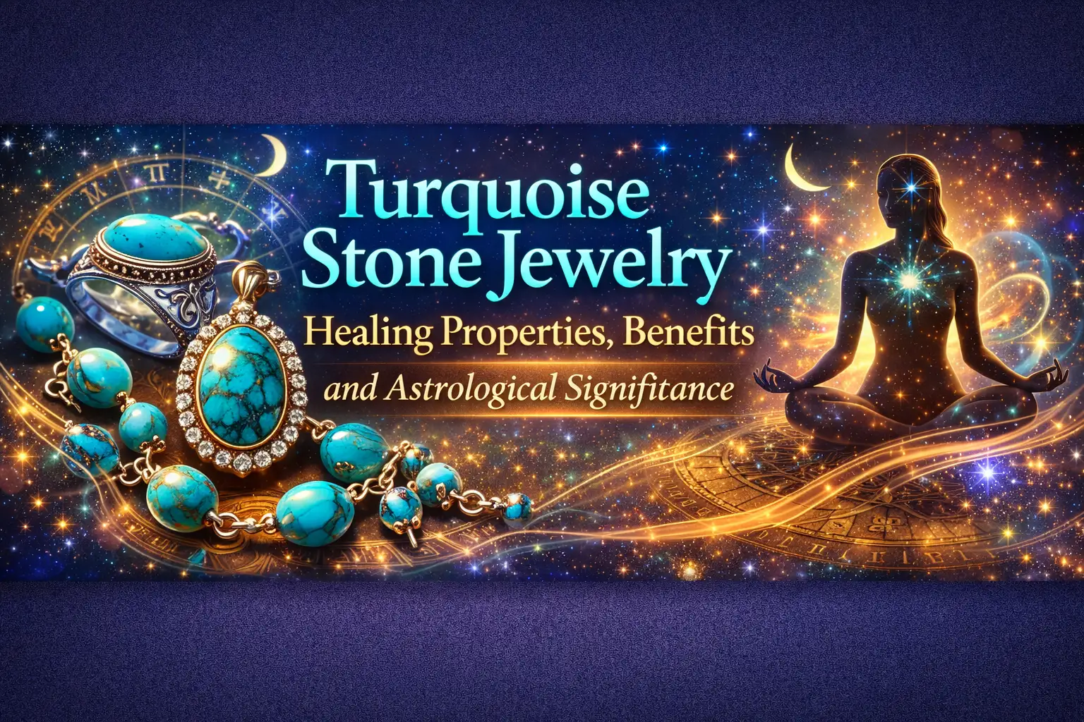 JewelPin - Real Turquoise stone jewelry Healing Properties Benefits and Astrological Significance