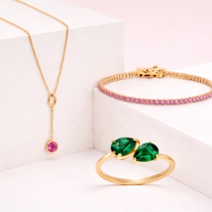 Tourmaline jewelry collection