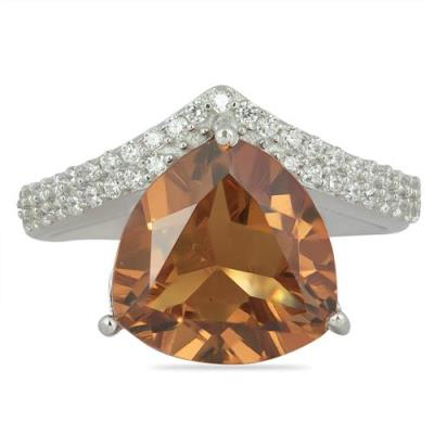 BUY 925 SILVER NANO ZULTANITE GEMSTONE CLASSIC RING