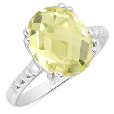 BUY NATURAL GREEN ONYX SINGLE STONE RING IN 925 SILVER