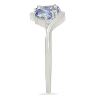 BUY STERLING SILVER TANZANITE GEMSTONE RING 