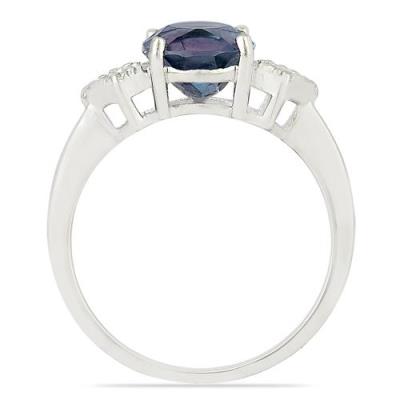 BUY STERLING SILVER NATURAL FLUORITE GEMSTONE RING