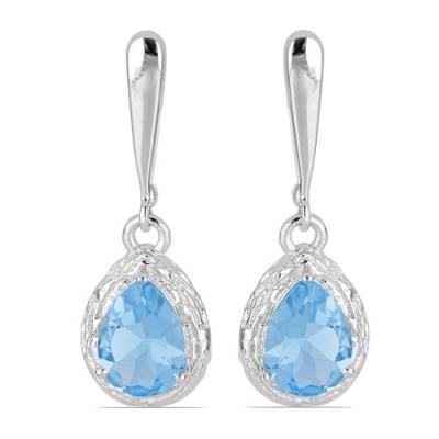 BUY BLACK ONYX GEMSTONE EARRINGS IN 925 SILVER