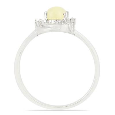 BUY 925 SILVER NATURAL ETHIOPIAN OPAL UNIQUE RING