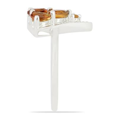 BUY MADEIRA CITRINE FANCY RING IN 925 STERLING SILVER 