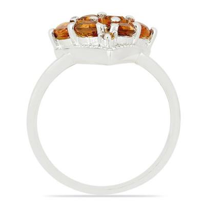 BUY MADEIRA CITRINE FANCY RING IN 925 STERLING SILVER 