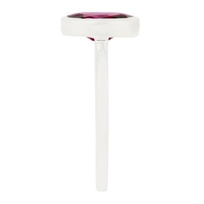 BUY GENUINE RHODOLITE GEMSTONE RING IN STERLING SILVER