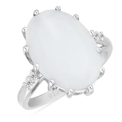 BUY NATURAL BLACK ONYX BIG GEMSTONE RING IN 925 STERLING SILVER