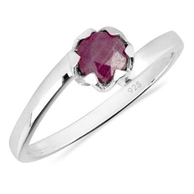 BUY 925 SILVER REAL RHODOLITE GEMSTONE RING