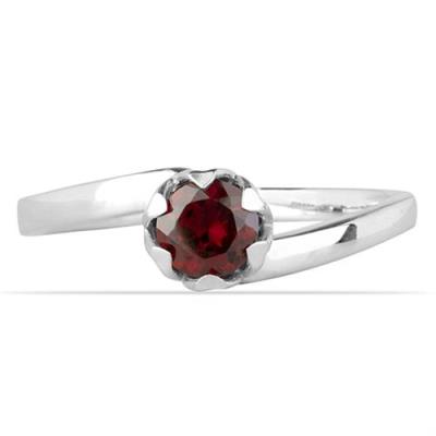 BUY 925 SILVER REAL RHODOLITE GEMSTONE RING