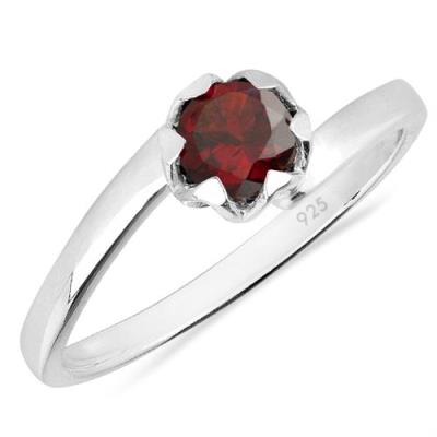 BUY 925 SILVER REAL RHODOLITE GEMSTONE RING