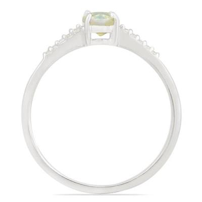 BUY NATURAL ETHIOPIAN OPAL GEMSTONE CLASSIC RING IN 925 STERLING SILVER