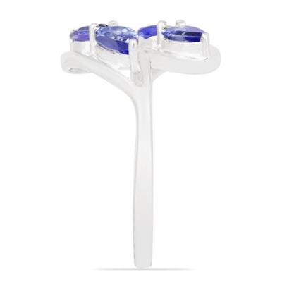 BUY GENUINE TANZANITE GEMSTONE RING IN 925 SILVER
