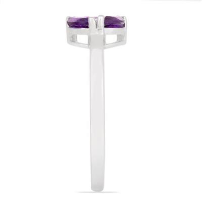 BUY 925 SILVER AFRICAN AMETHYST GEMSTONE RING