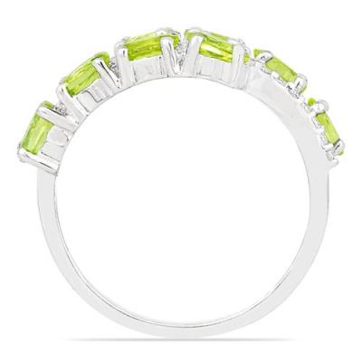 BUY 925 SILVER REAL PERIDOT GEMSTONE RING