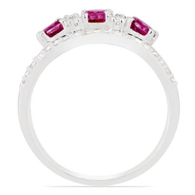 BUY 925 SILVER NATURAL PINK TOPAZ GEMSTONE RING