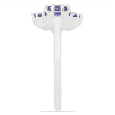 BUY TANZANITE GEMSTONE RING IN 925 SILVER