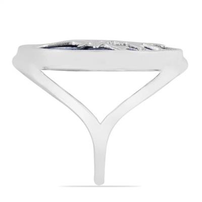 BUY REAL LAPIS LAZULI GEMSTONE TREE RING IN 925 SILVER