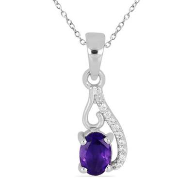 BUY NATURAL CITRINE GEMSTONE CLASSIC PENDANT IN 925 SILVER