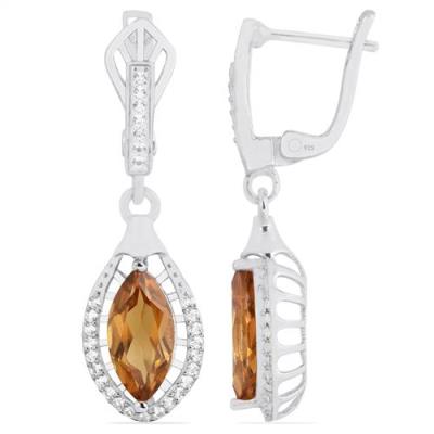 BUY NANO ZULTANITE CLASSIC EARRINGS IN 925 STERLING SILVER