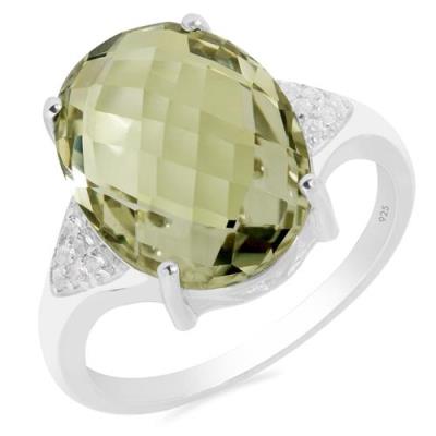 BUY GENUINE NANO ZULTANITE GEMSTONE BIG STONE RING IN STERLING SILVER