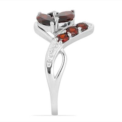 BUY REAL CHROME DIOPSITE GEMSTONE RING IN STERLING SILVER