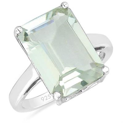 BUY 925 SILVER NATURAL FLUORITE GEMSTONE BIG STONE RING